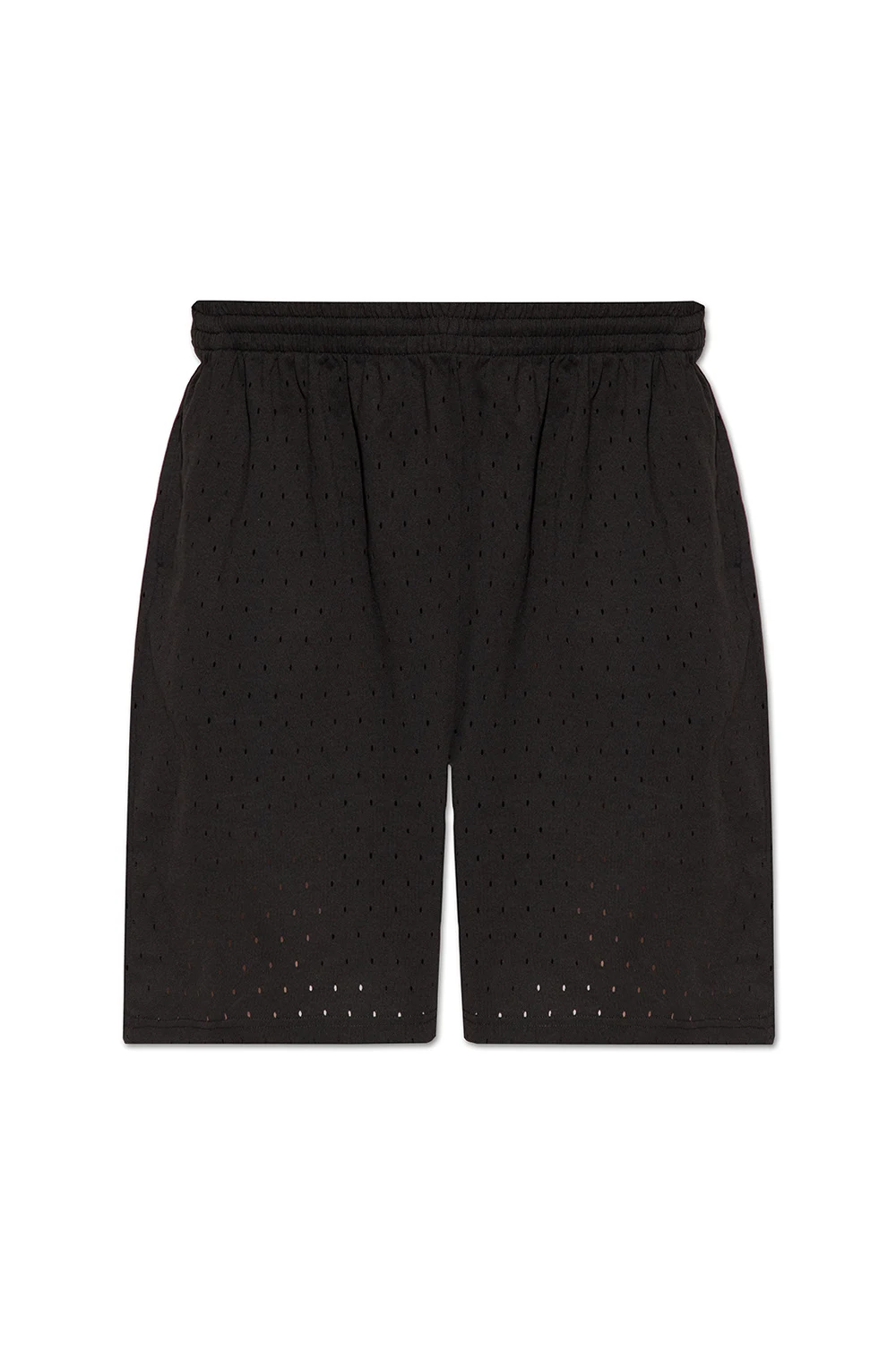 BLACK Perforated shorts