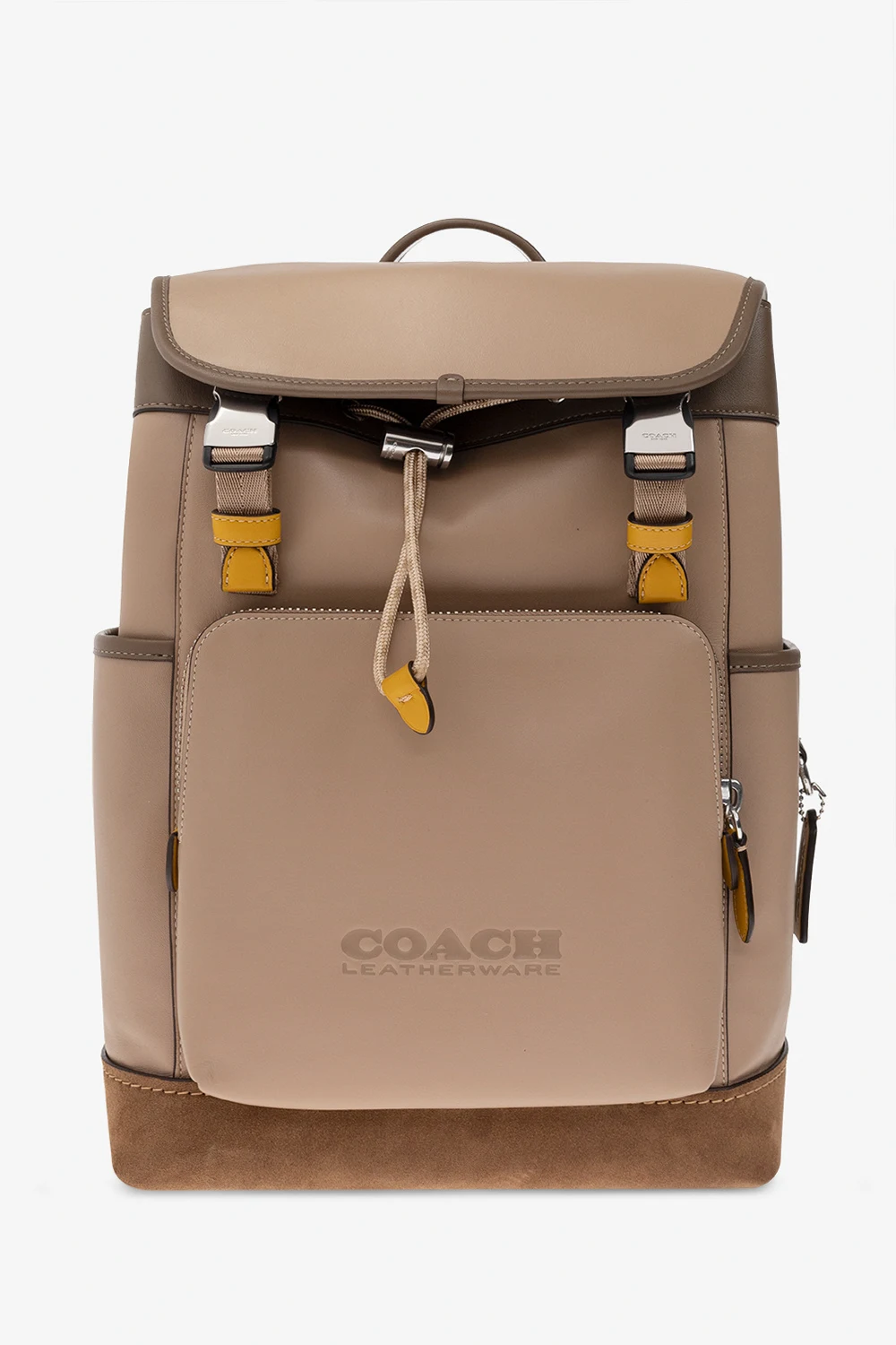 ‘League’ leather backpack