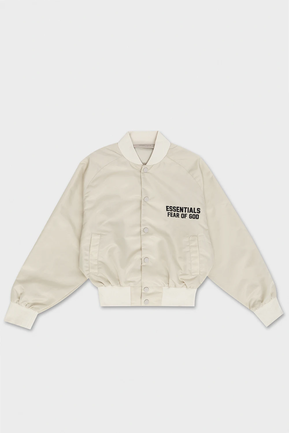 cream Bomber jacket