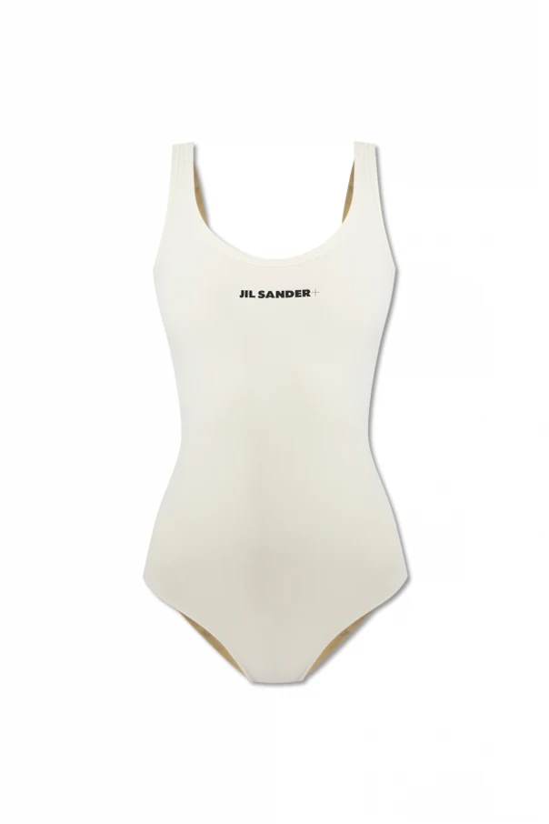 kremowy Jednoczęściowy kostium kąpielowy
