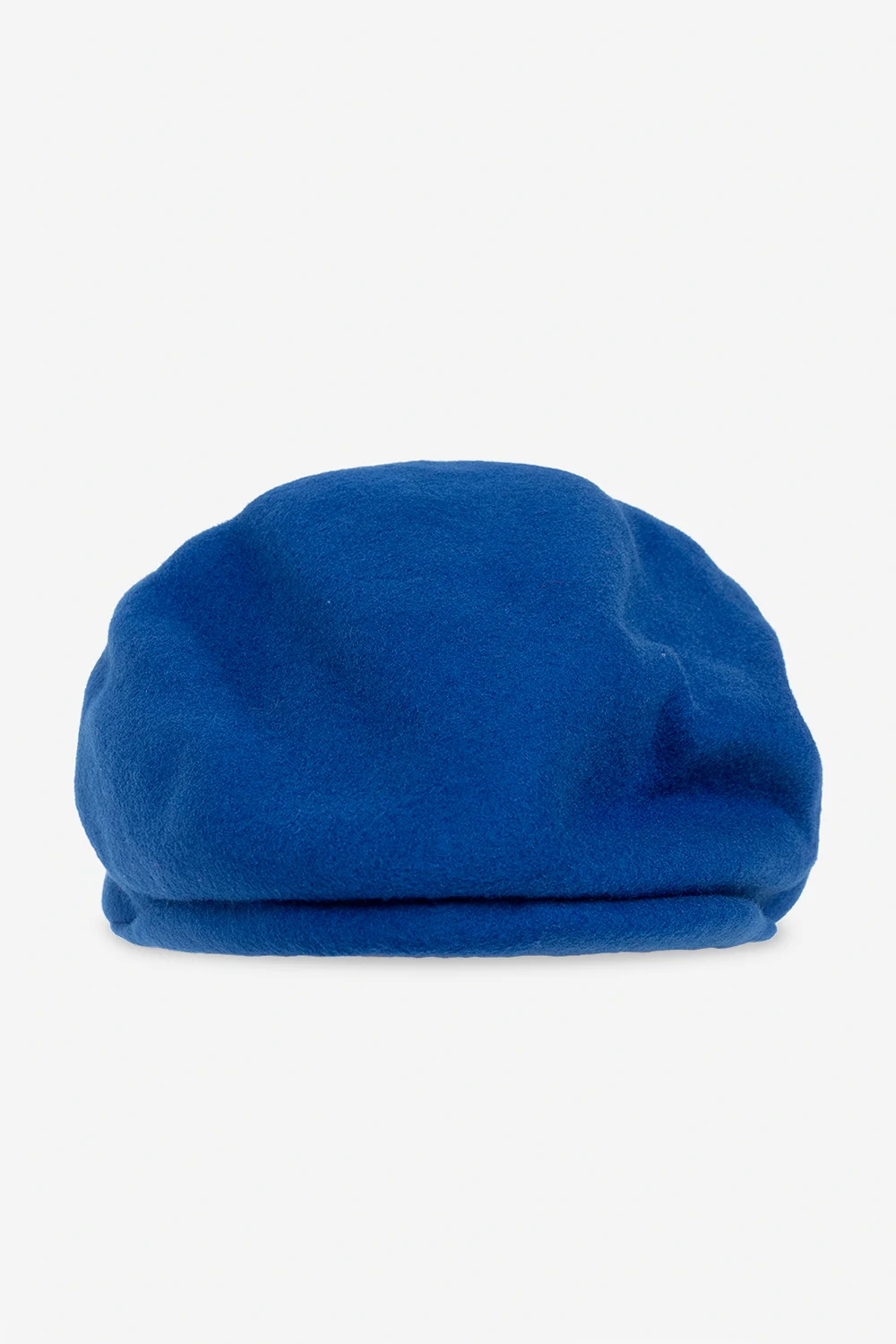 Wool peaked cap with logo