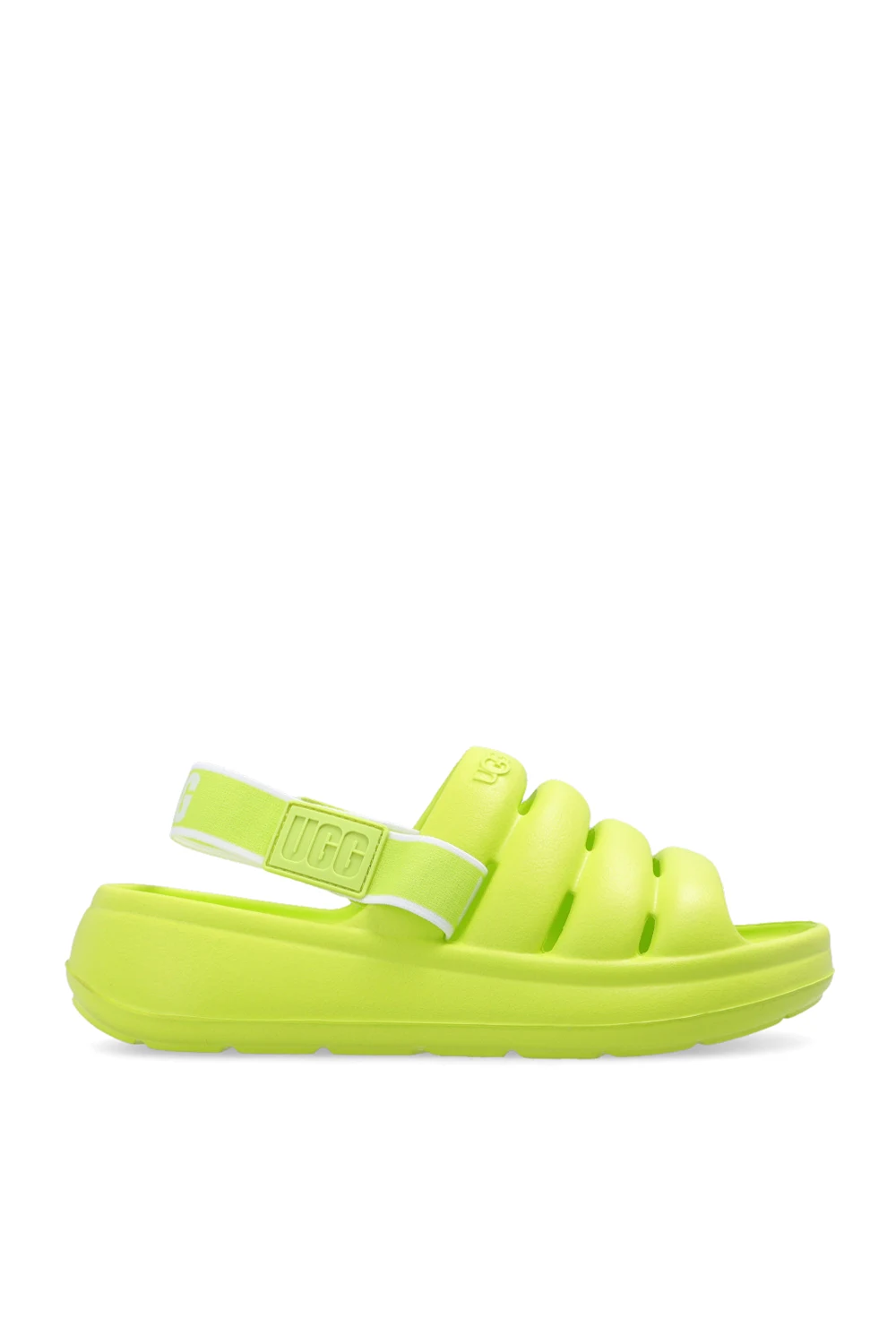 neon ‘Sport Yeah’ sandals