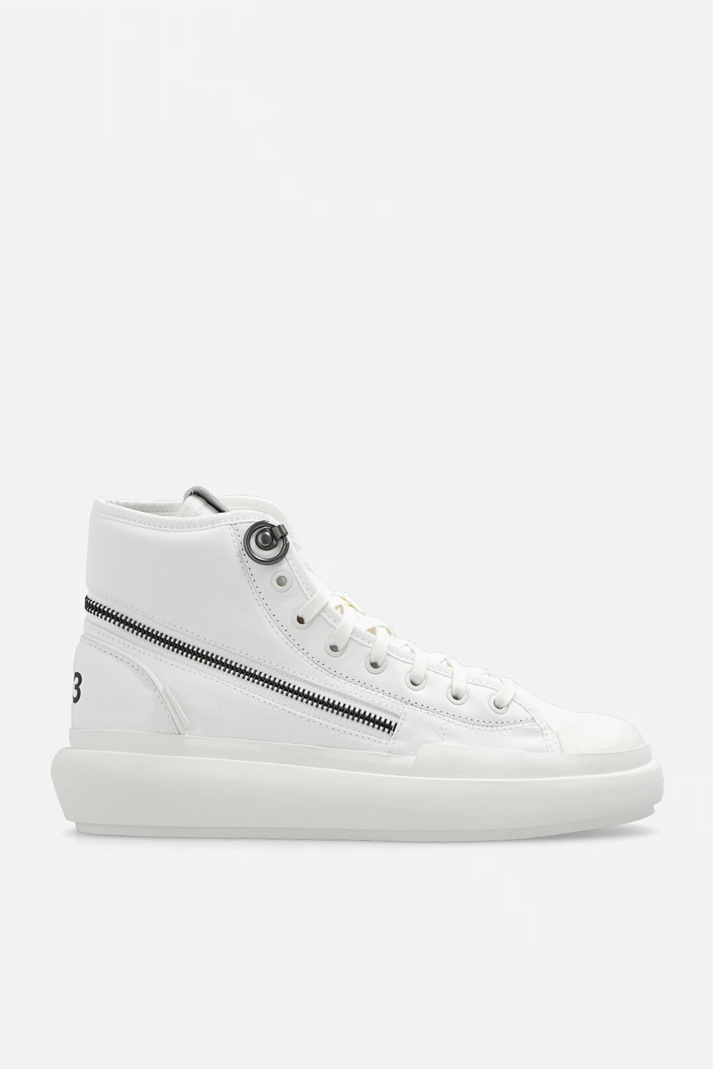 WHITE ‘Ajatu Court’ high-top sneakers