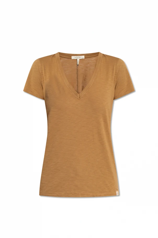 BRAUN T-shirt from organic cotton