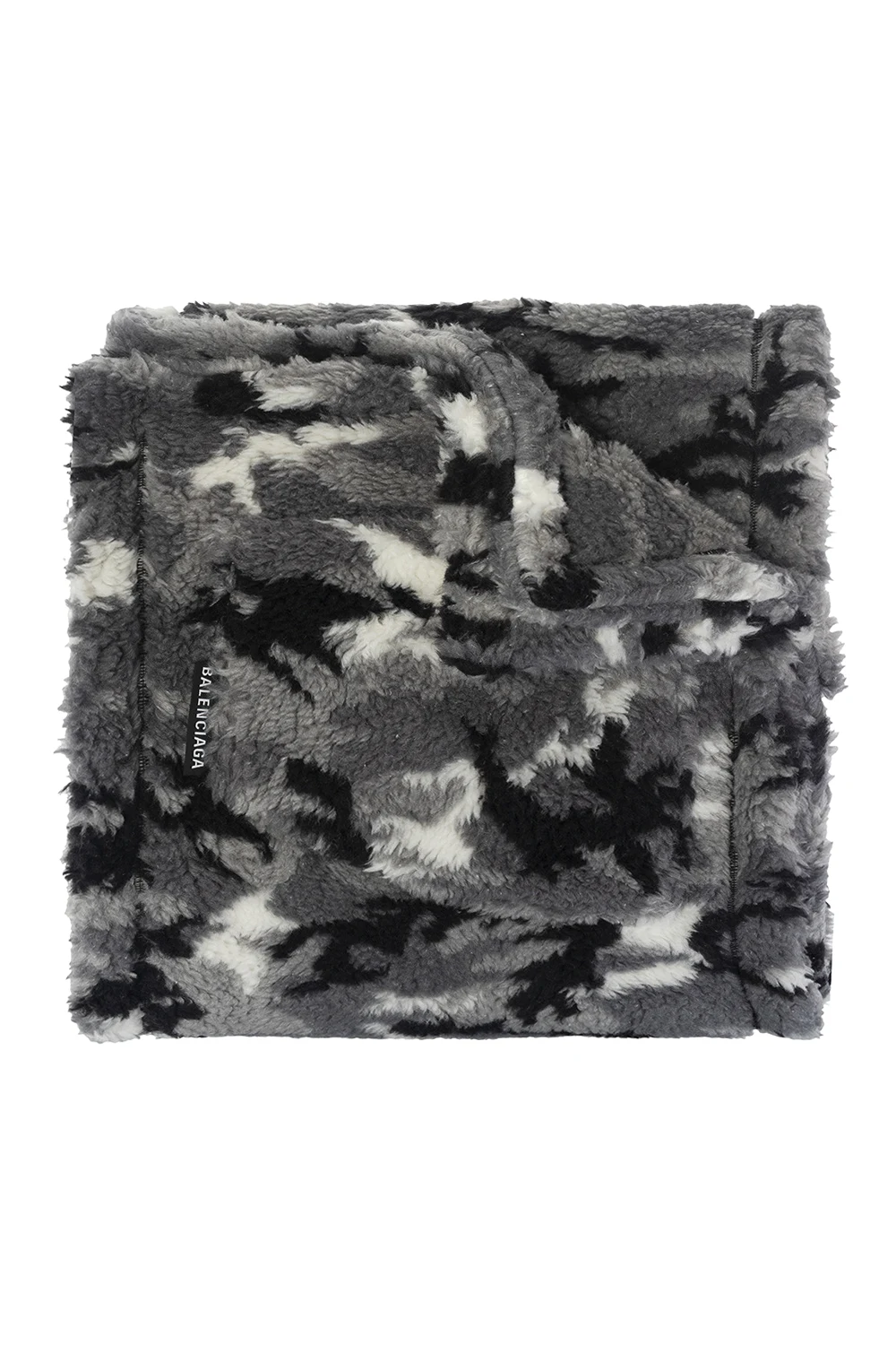 GREY Patterned scarf