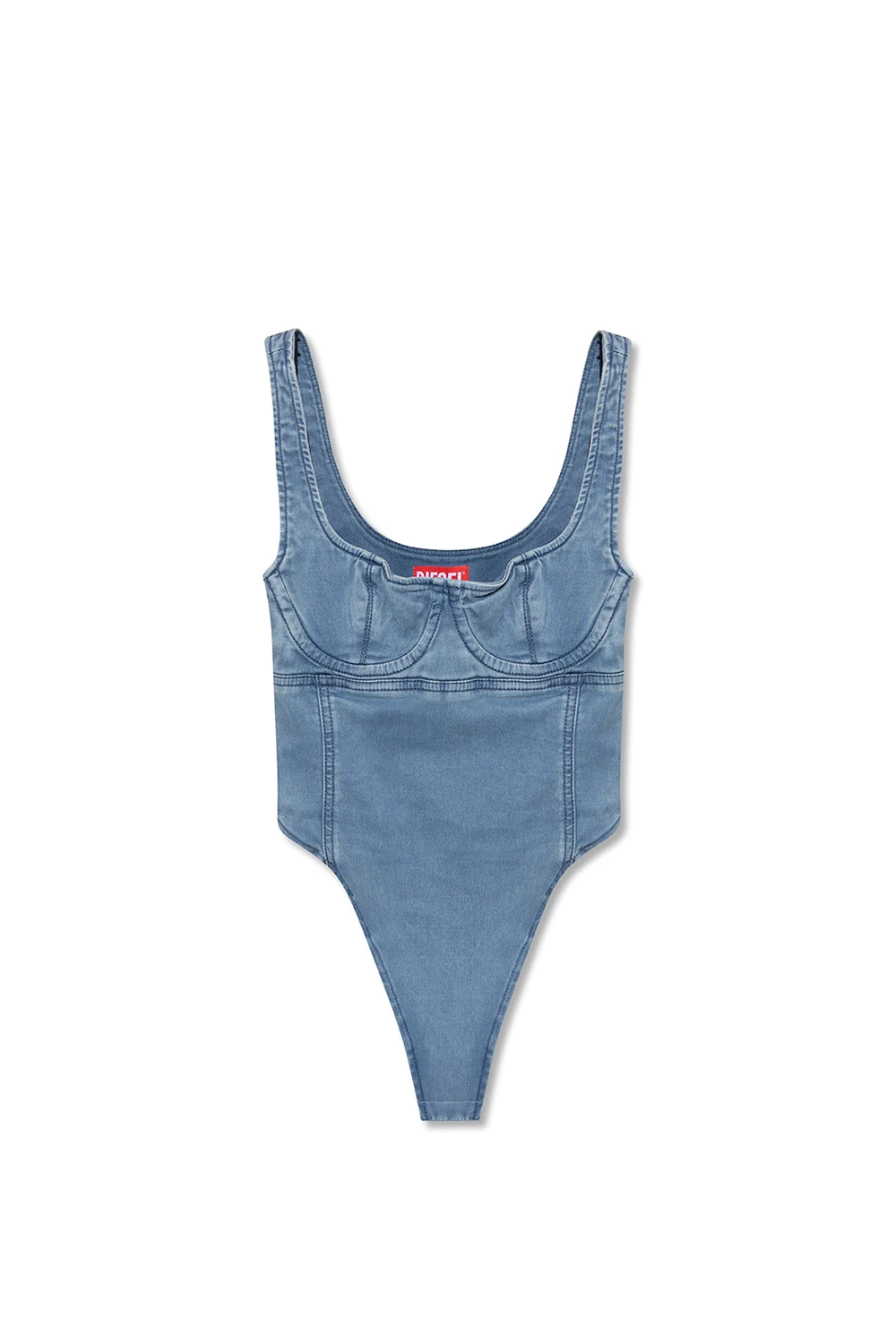 Jeansowe body ‘D-Gellert-Ne’