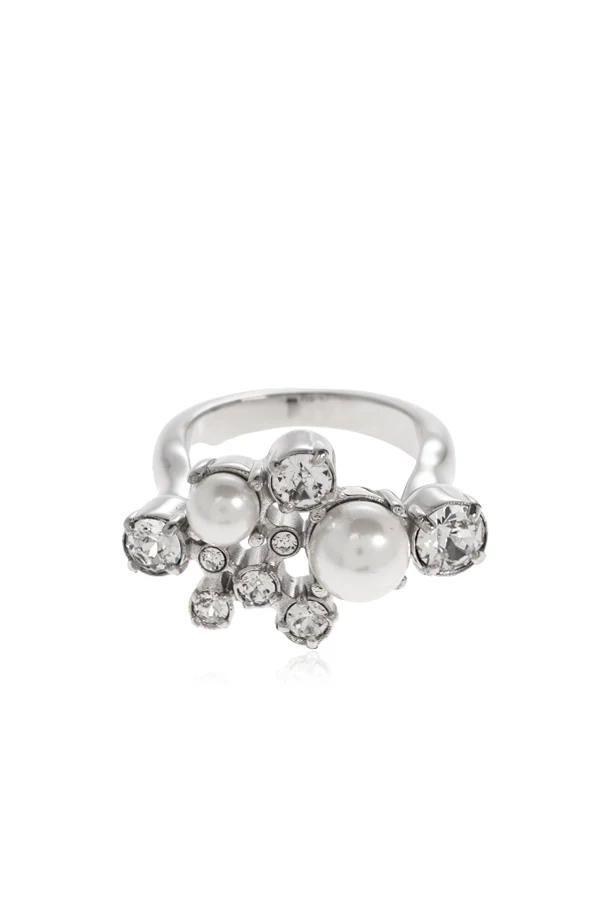 SILBER Messingring