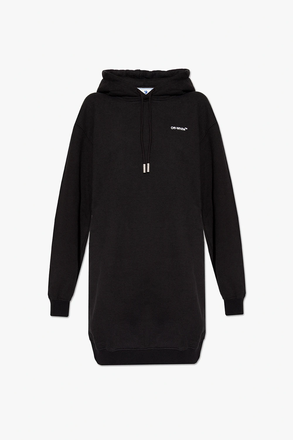 Long hoodie with logo