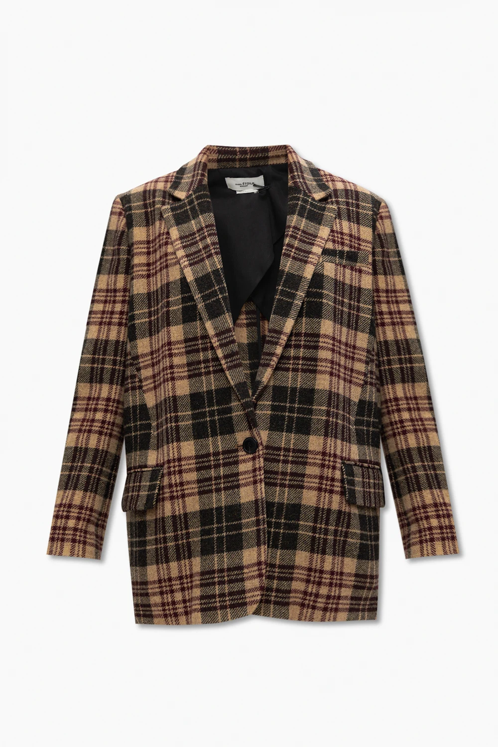 ‘Cikaito’ wool coat