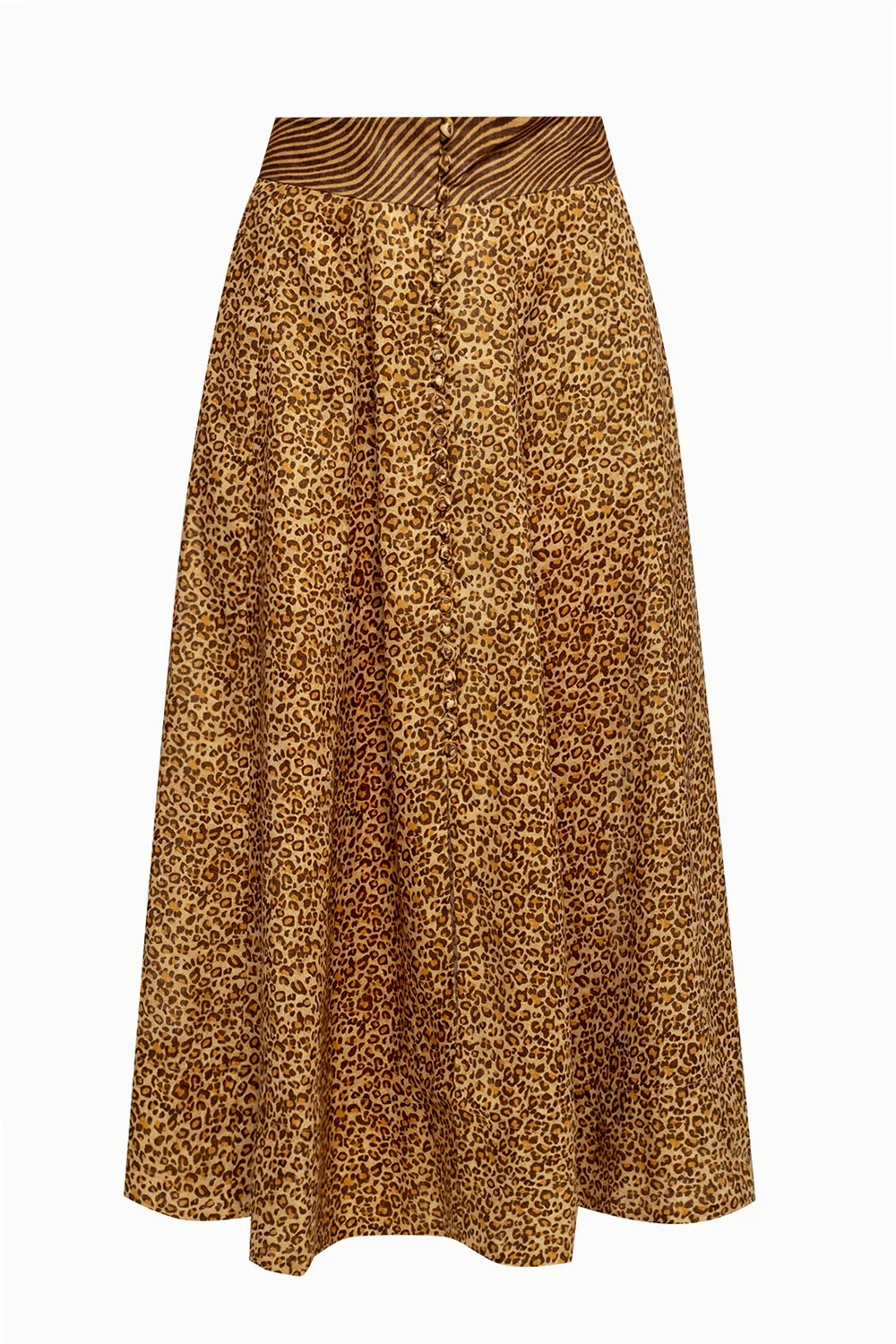 Animal motif skirt