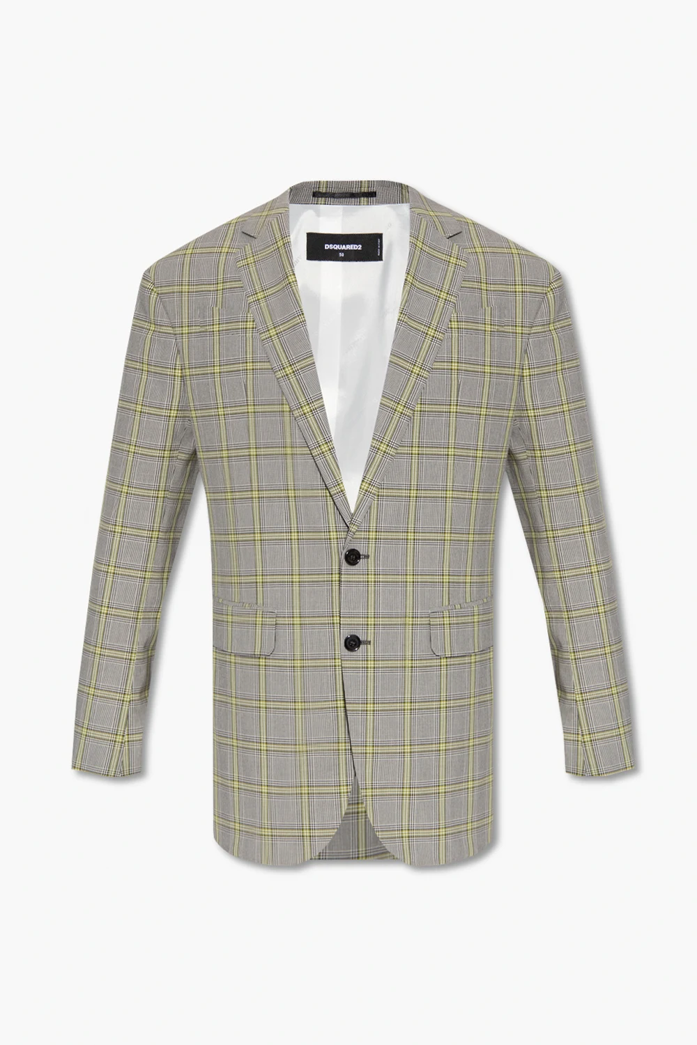 Checked blazer
