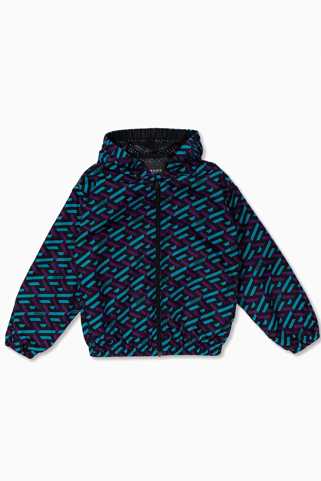 Jacket with La Greca pattern