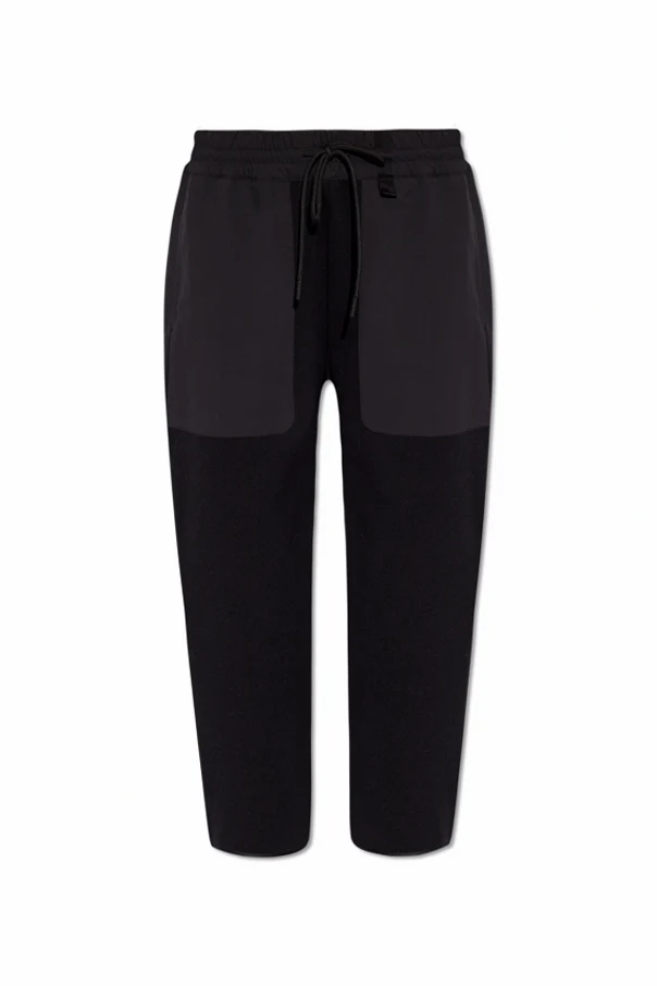 CZARNY Spodnie dresowe