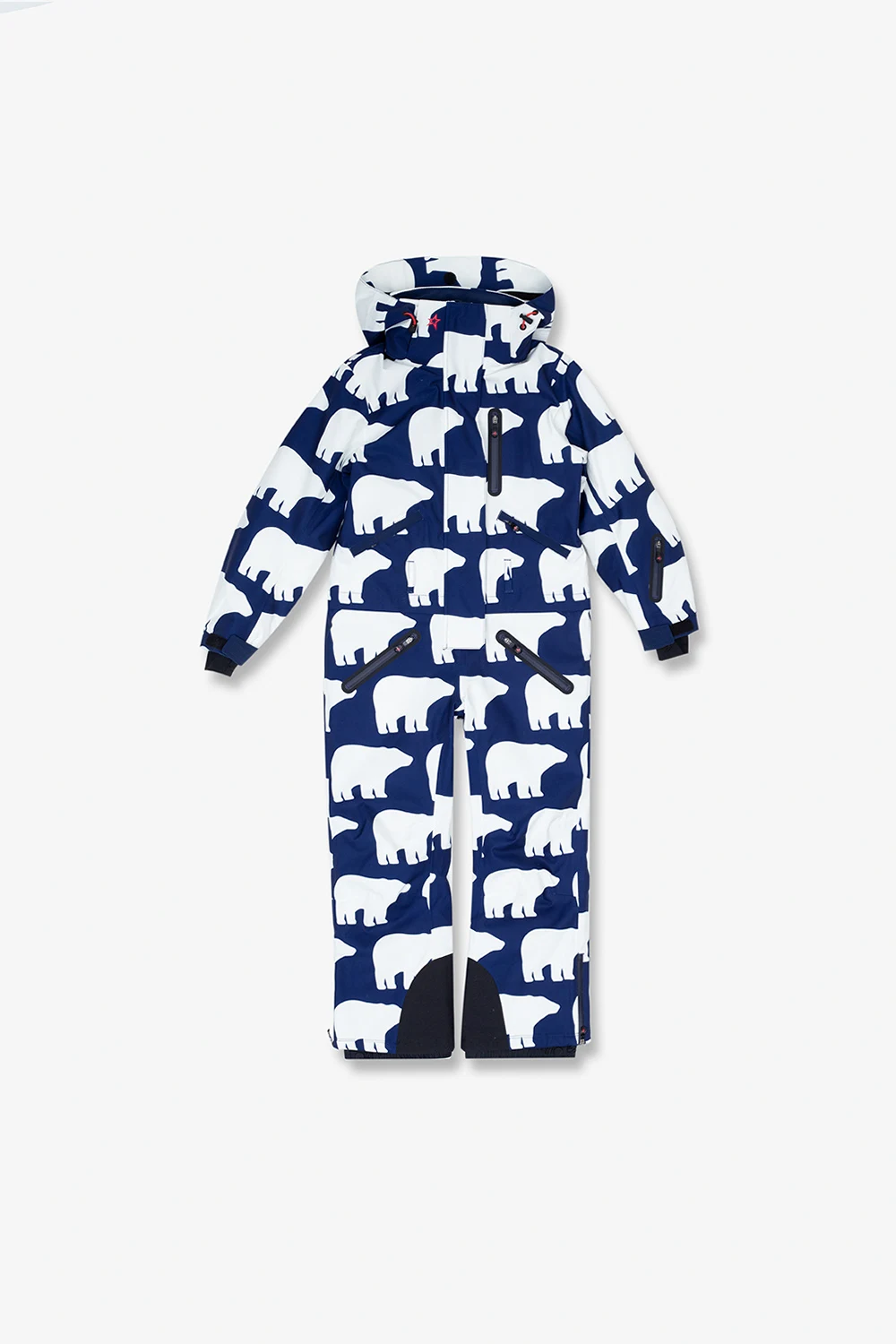 NAVY BLUE Insulated ski suit