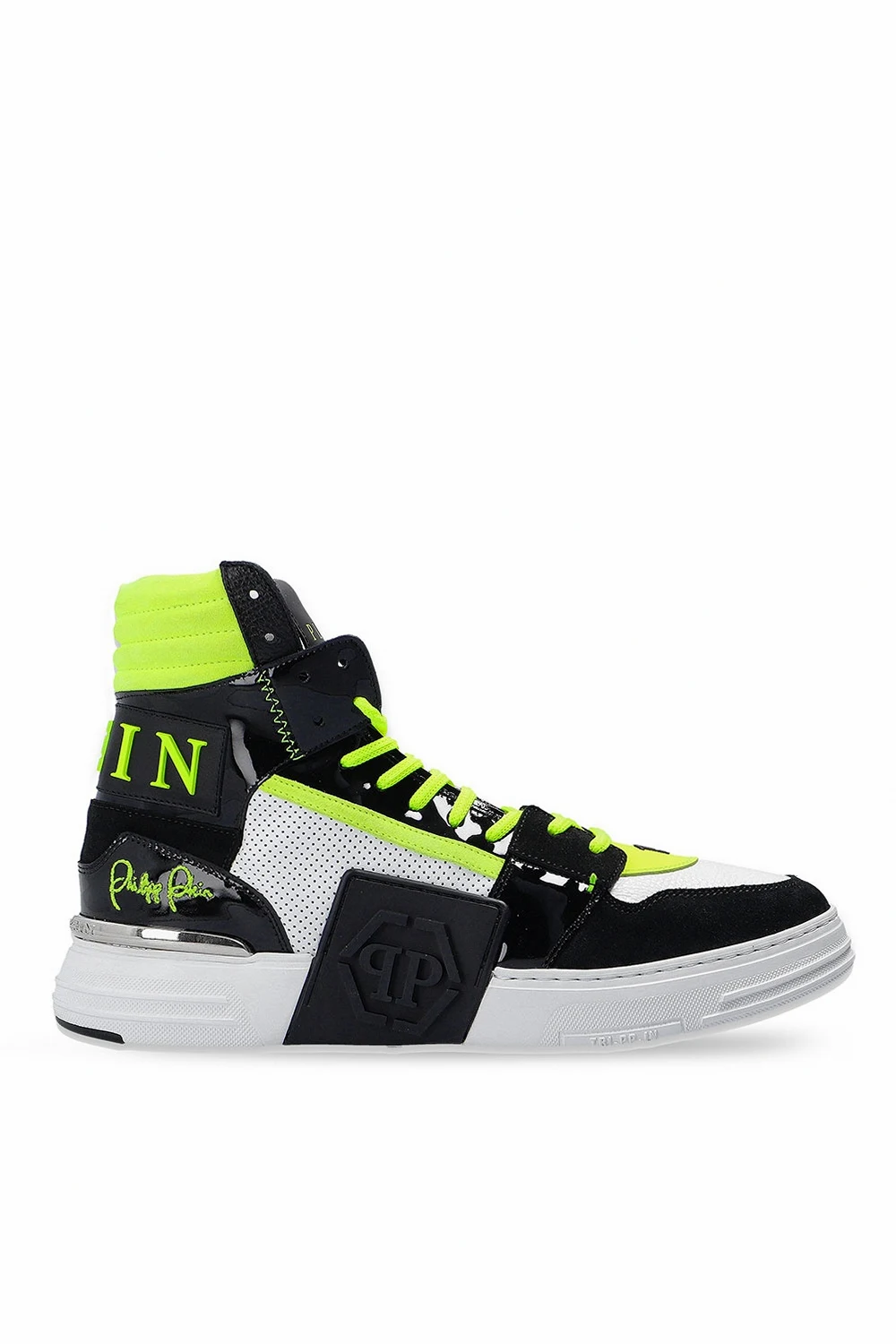 High-waisted sneakers