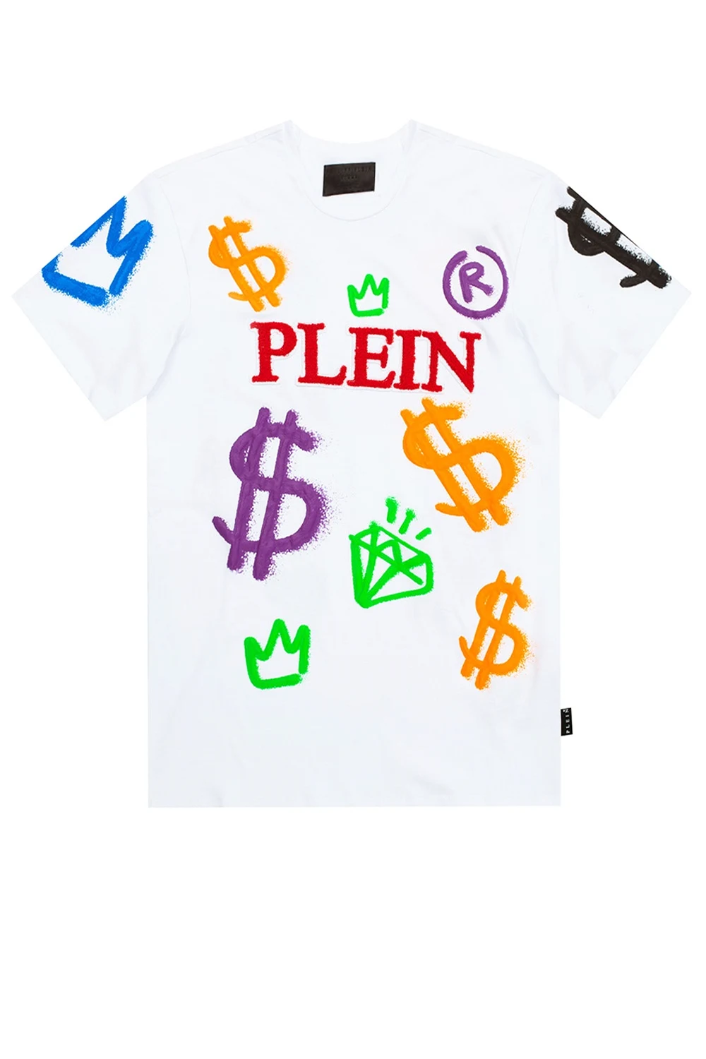 Patched T-shirt