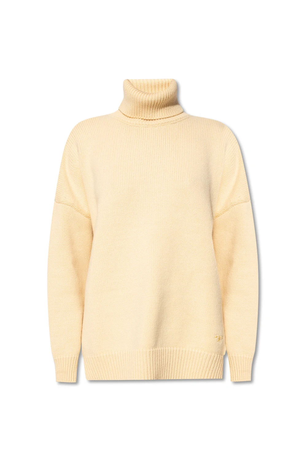 Oversize cashmere turtleneck sweater