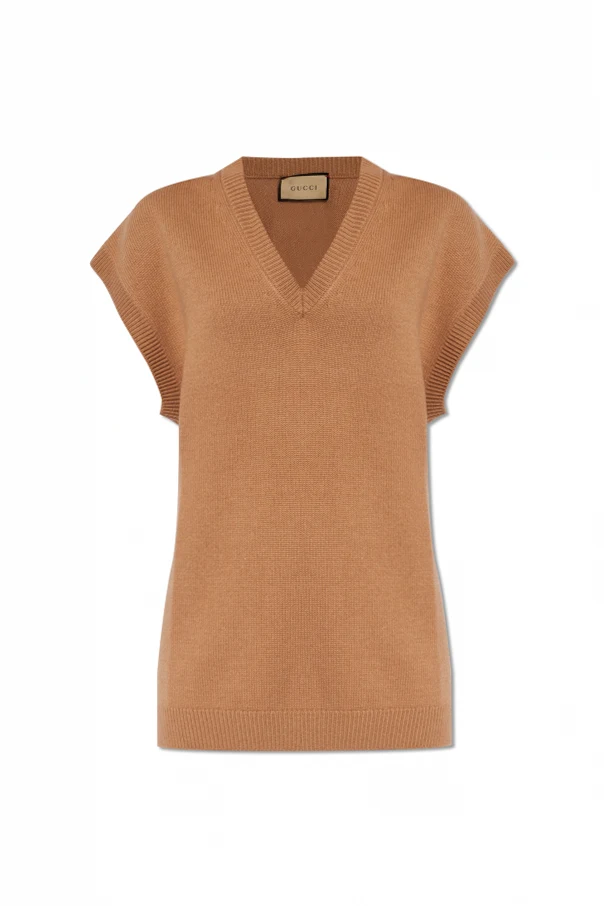 BEIGE Cashmere vest