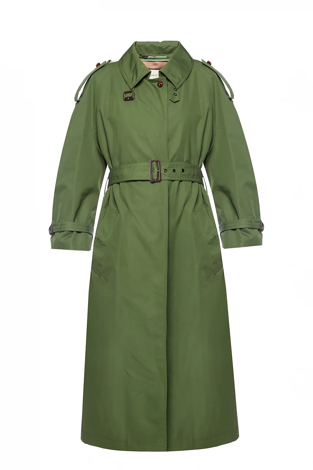 Coat with belt