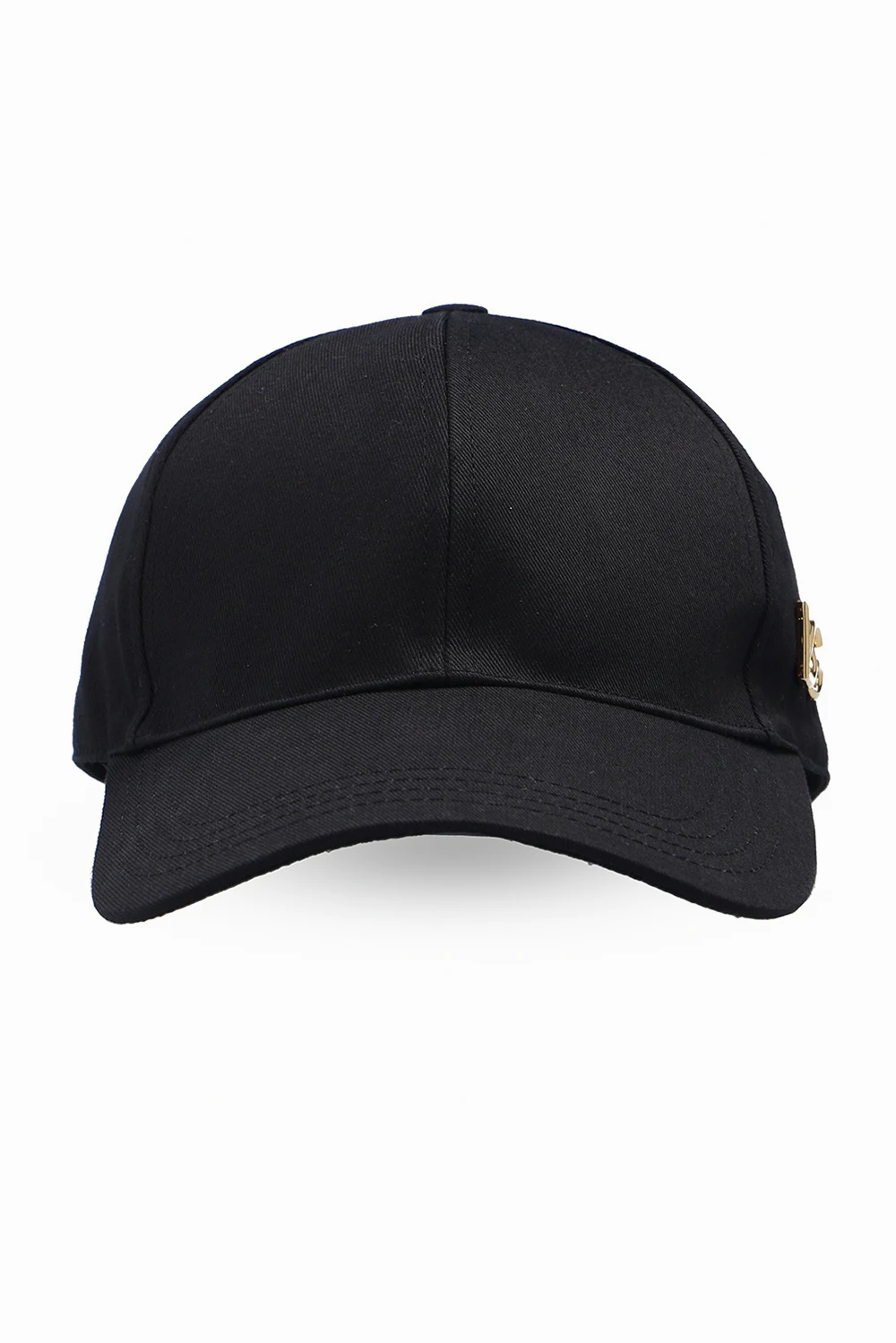 BLACK Baseball cap with logo