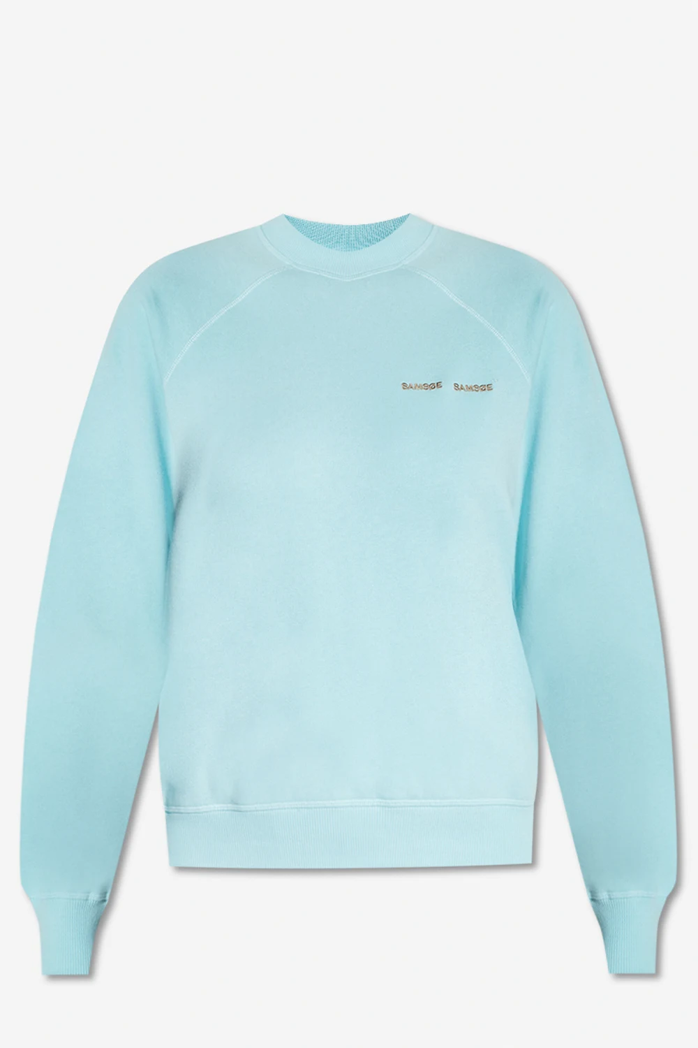 light blue ‘Gitta’ sweatshirt with logo