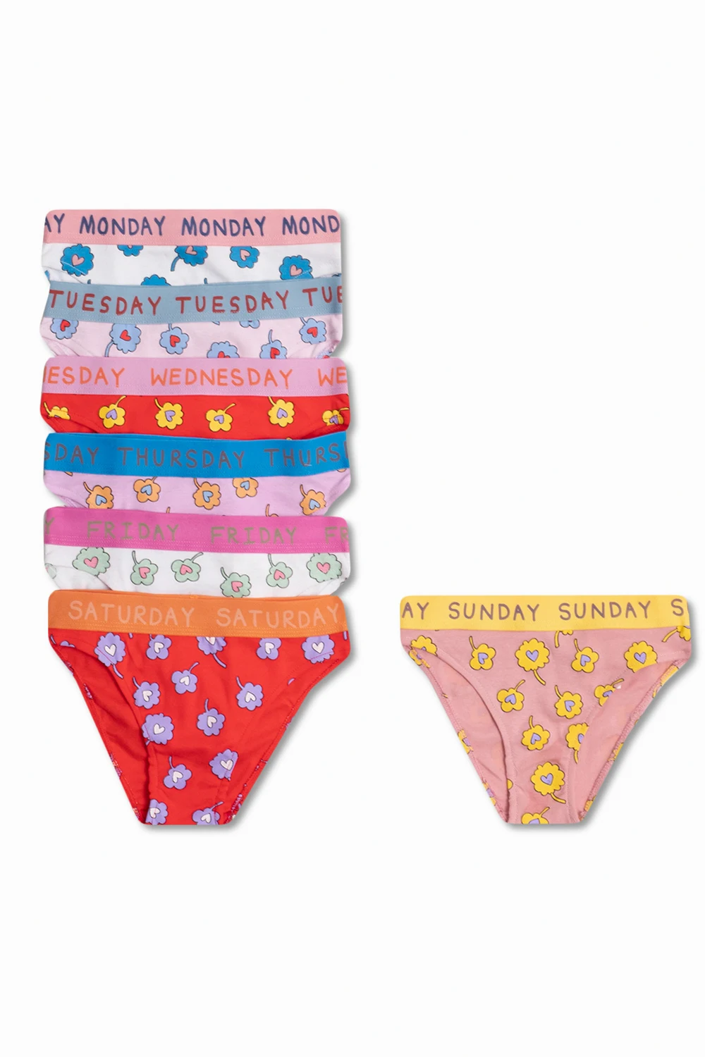 Printed briefs seven-pack