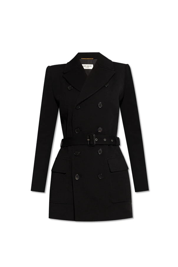 SCHWARZ Double-breasted coat