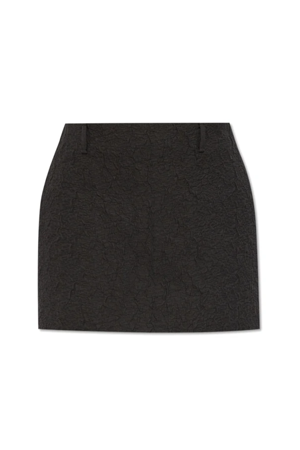 SCHWARZ Skirt with textured pattern