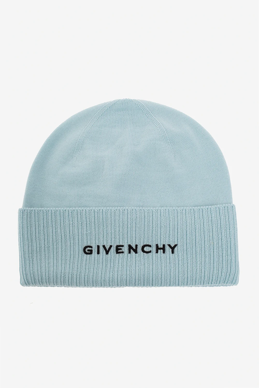 Wool beanie with logo