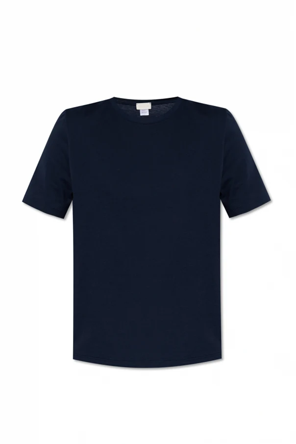 MARINEBLAU T-Shirt mit Rundhalsausschnitt