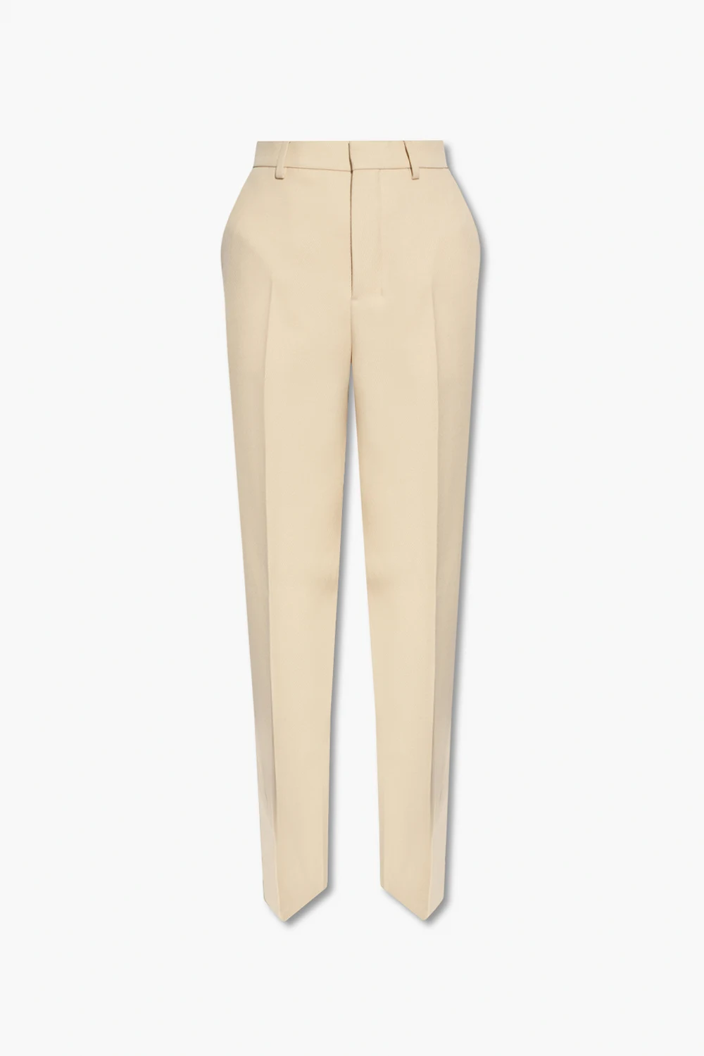 Pleat-front trousers
