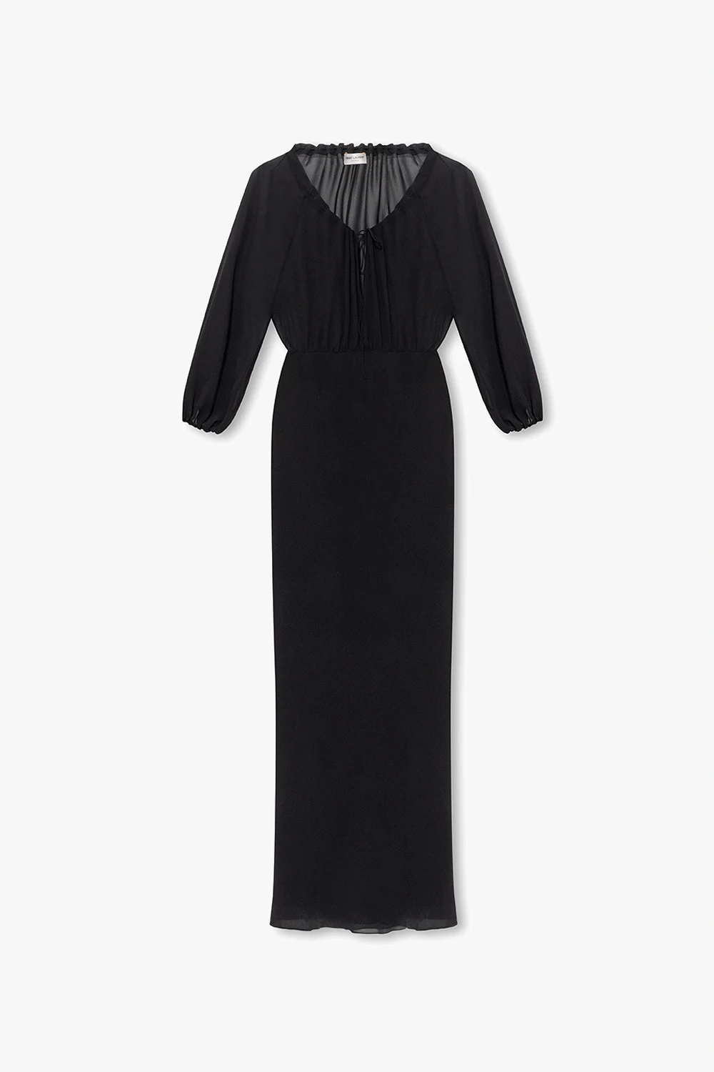 Maxi silk dress