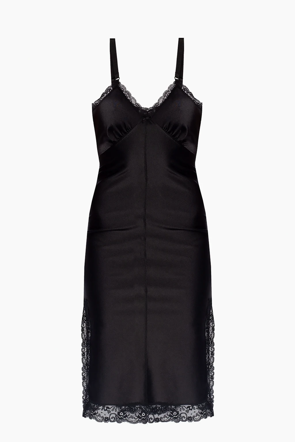 Dress on straps with logo