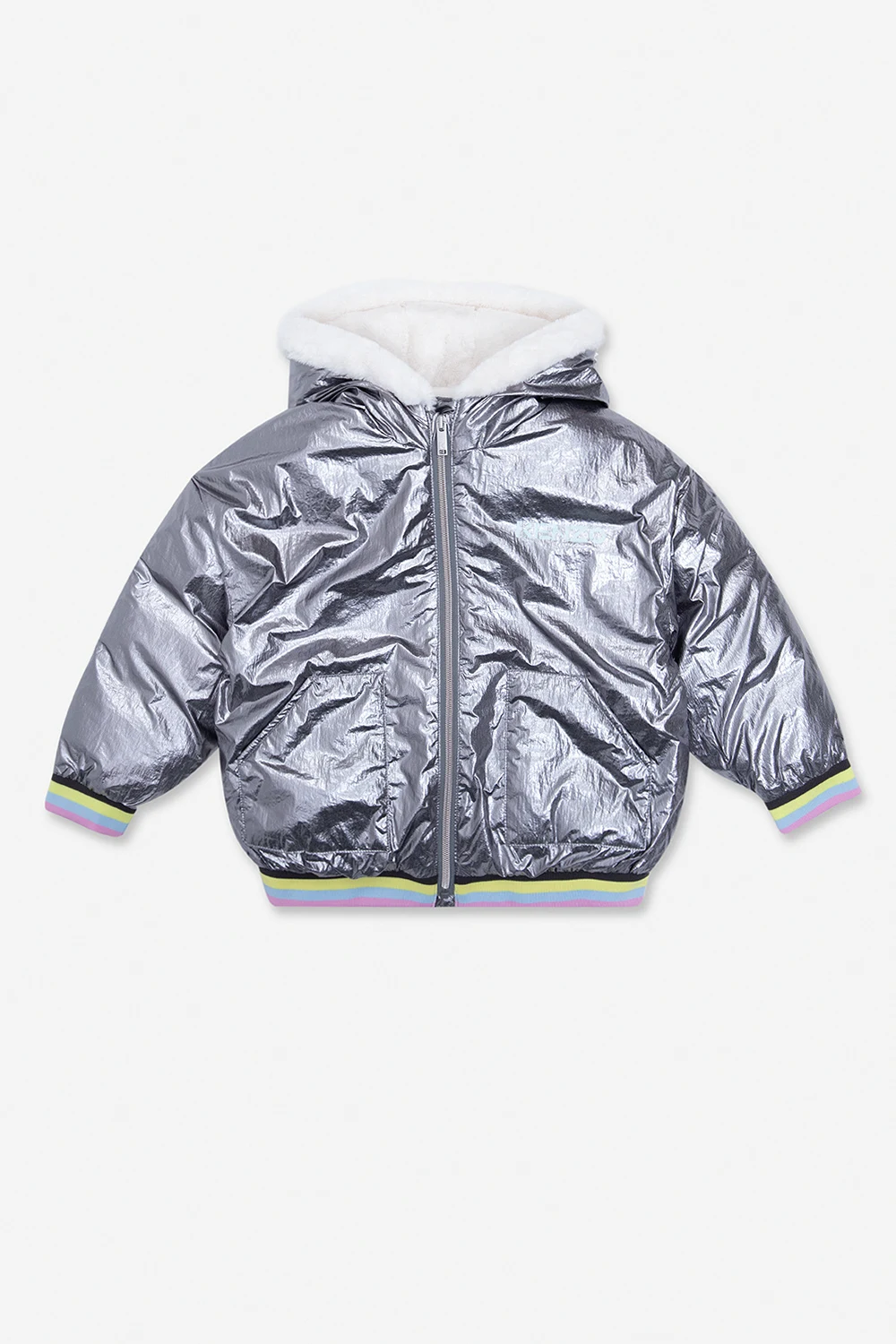 SILVER Hooded jacket