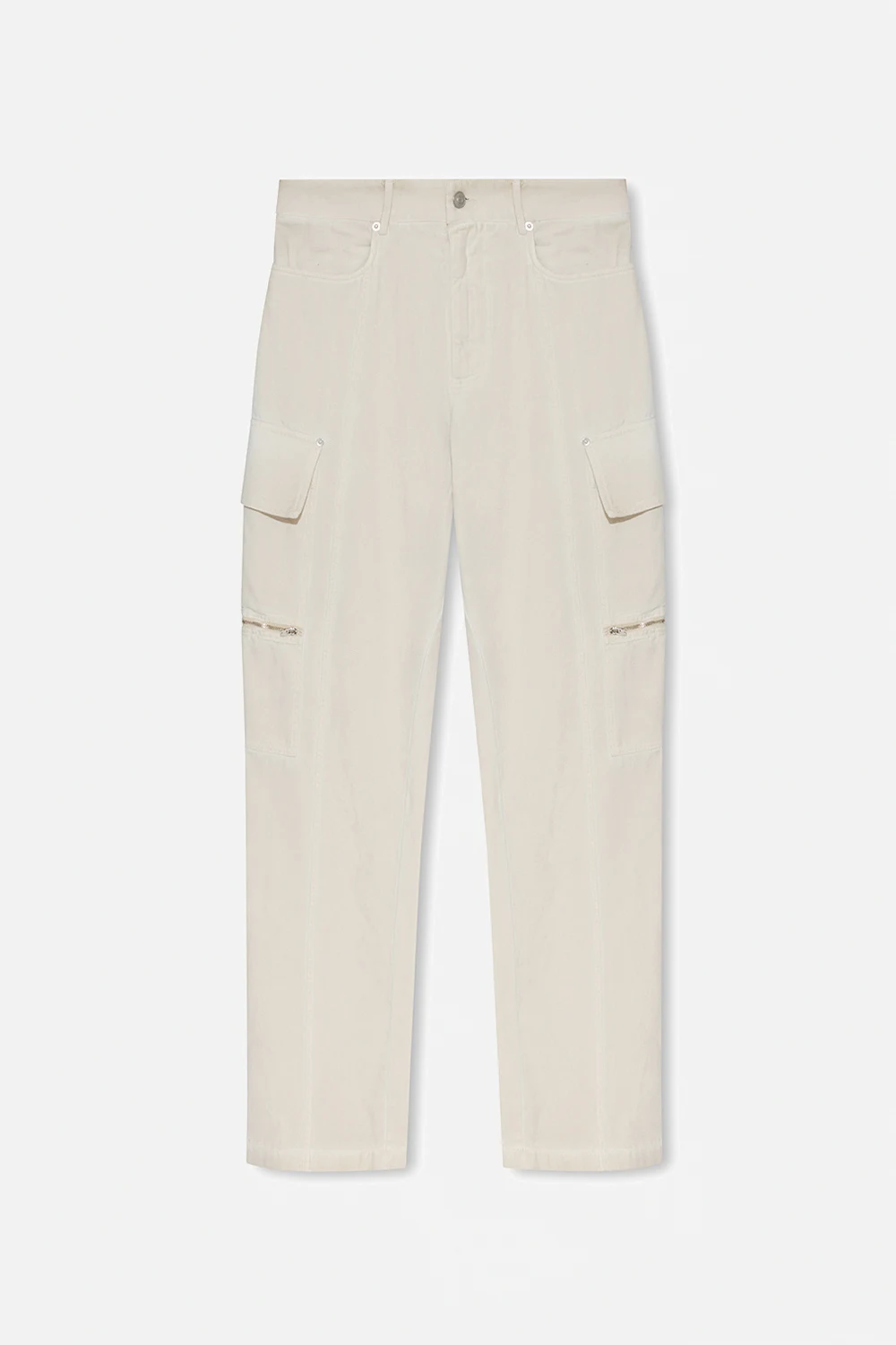 cream Cargo trousers