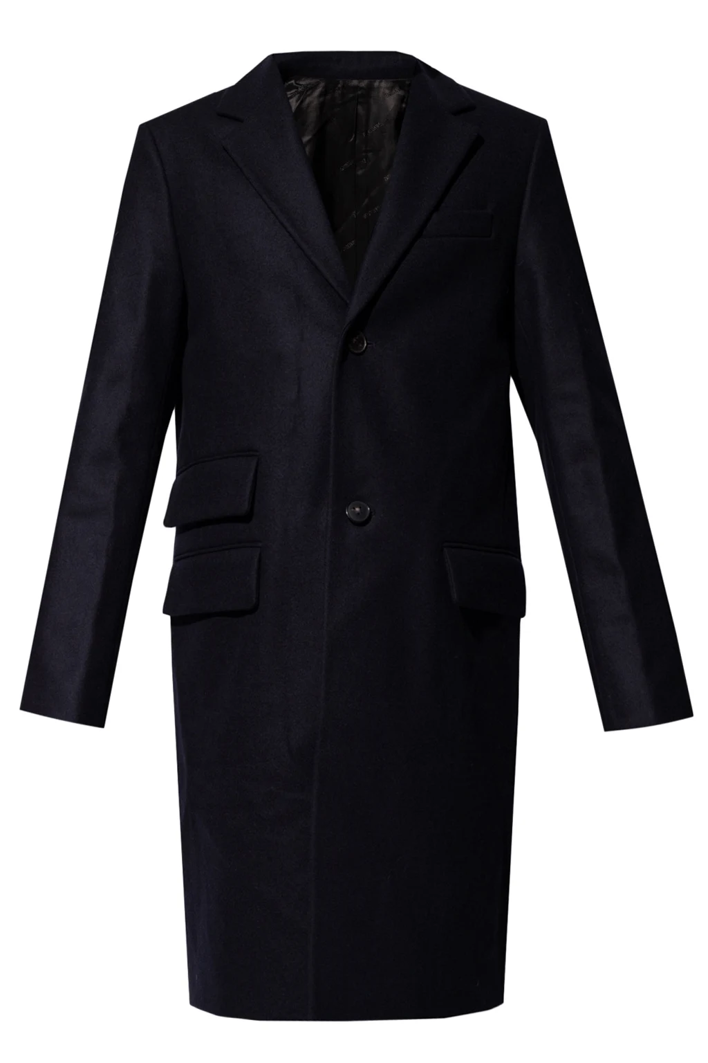 NAVY BLUE Wool coat