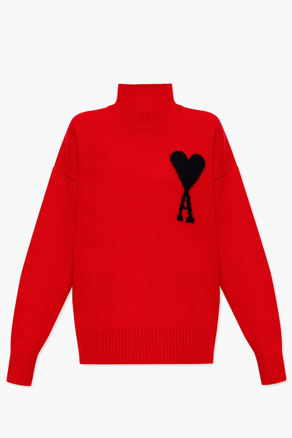 Turtleneck sweater with logo