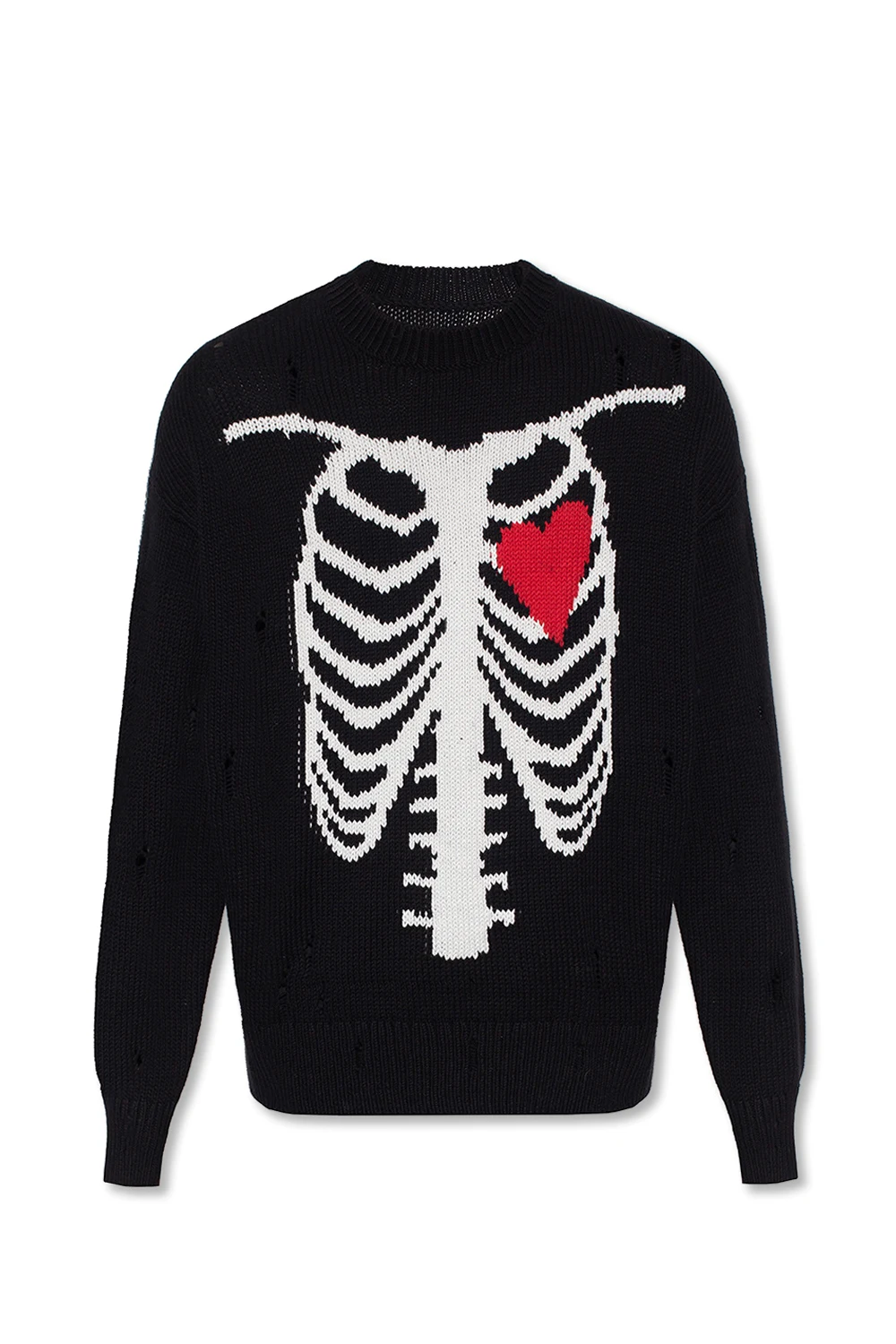 BLACK ‘Heartcage’ sweater