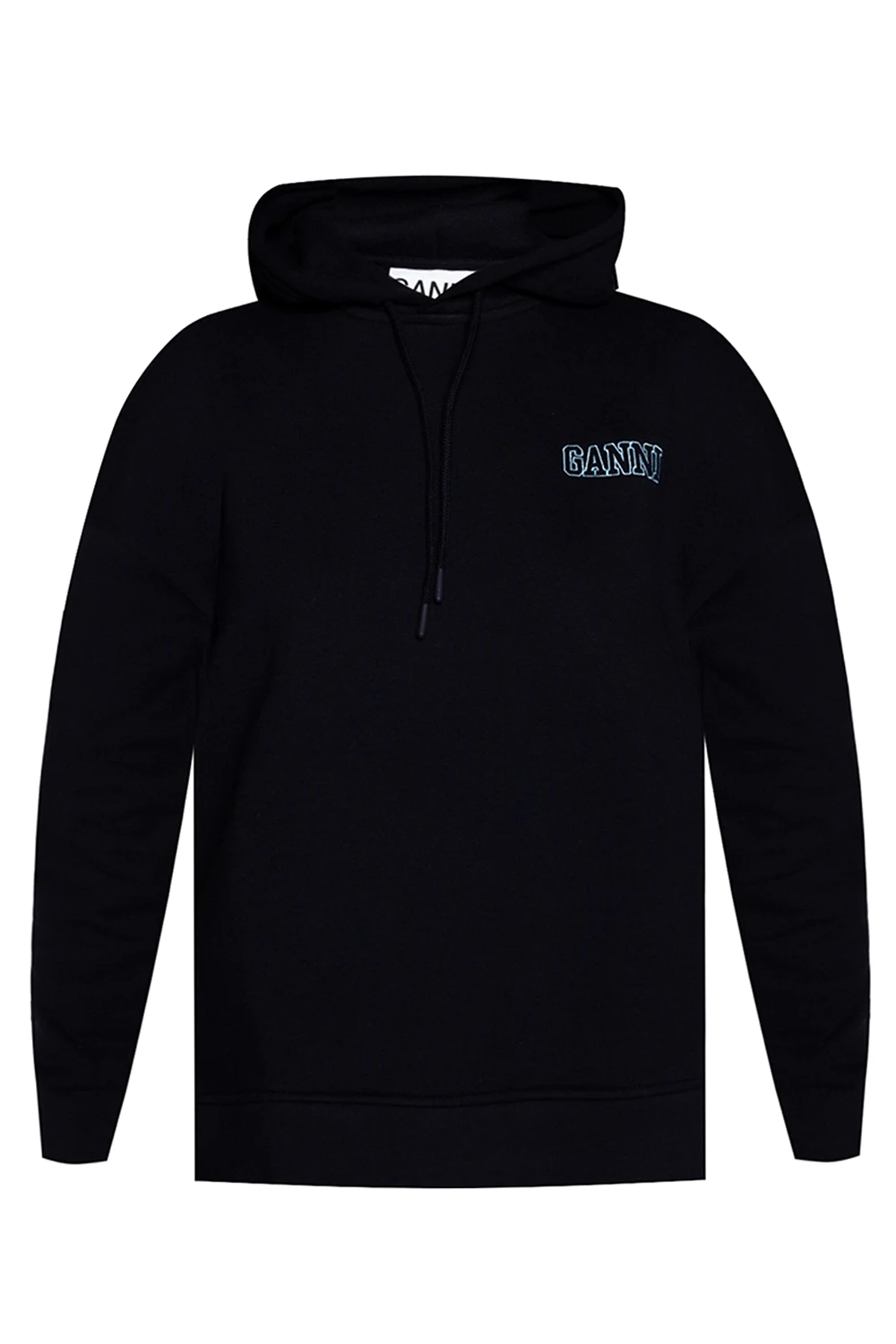 Logo-embroidered hoodie