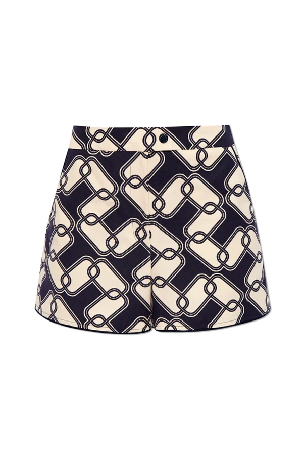 MARINEBLAU Baumwollshorts