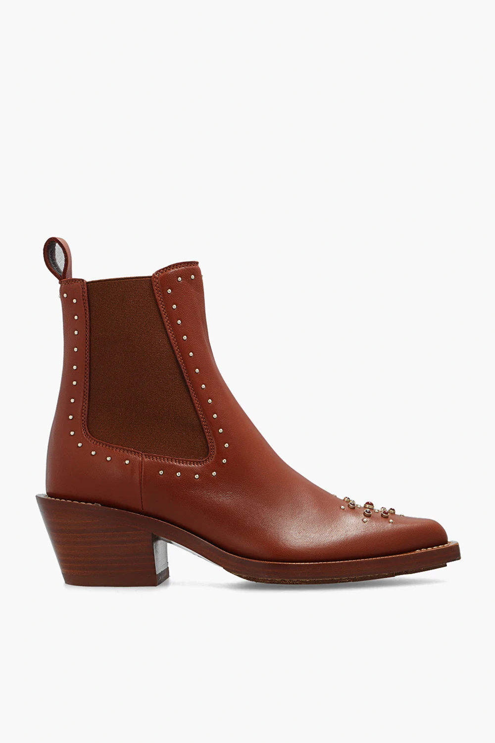 ‘Nellie’ heeled ankle boots