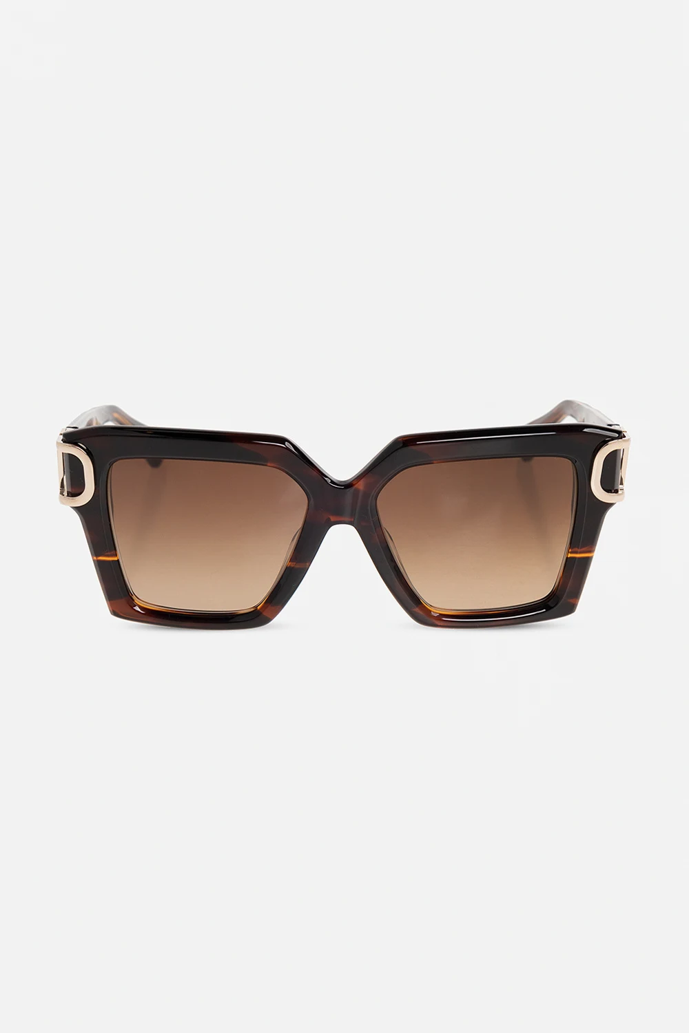 BRĄZOWY Okulary przeciwsłoneczne