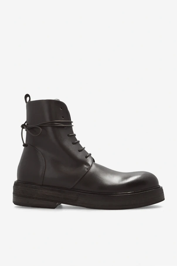 ‘Zuccolona’ leather ankle boots