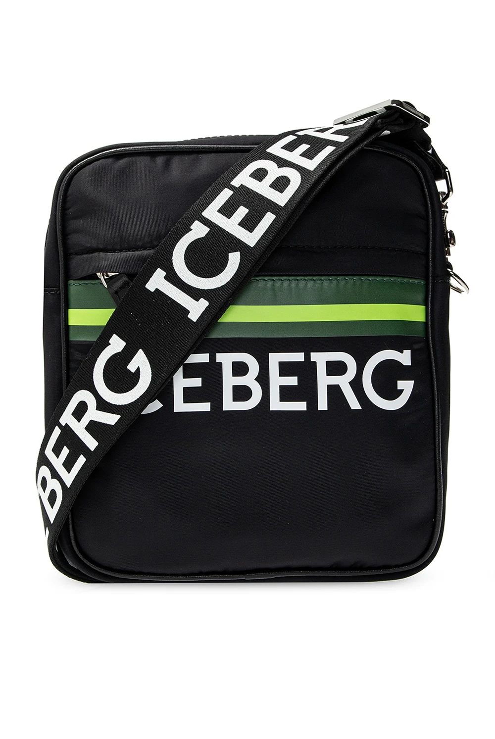 BLACK Shoulder bag with logo