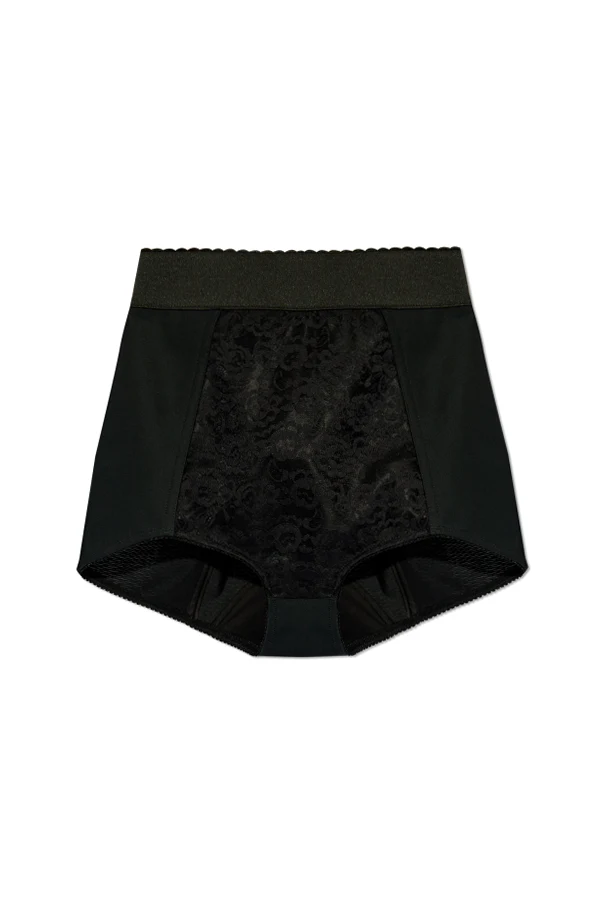 SCHWARZ High-Waist-Shorts