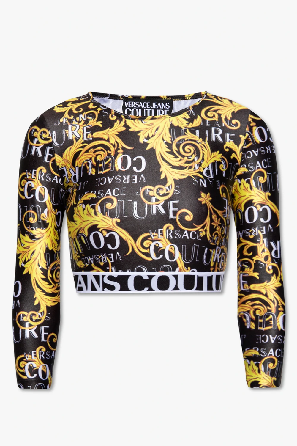 BLACK Long-sleeved top