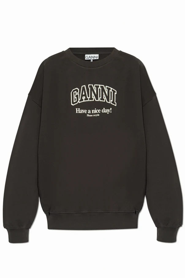 GRAU Sweatshirt mit Logo