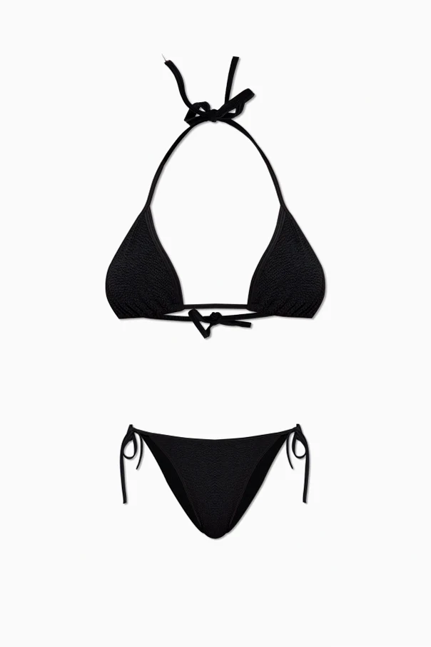 CZARNY Dwuczęściowy kostium kąpielowy ‘Gina’