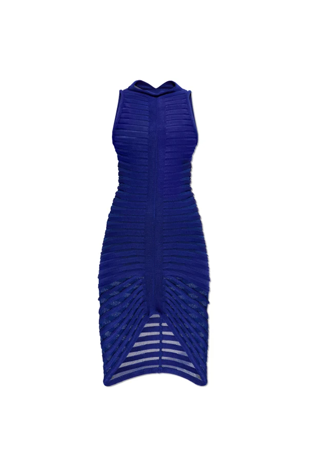 BLAU Ajourkleid