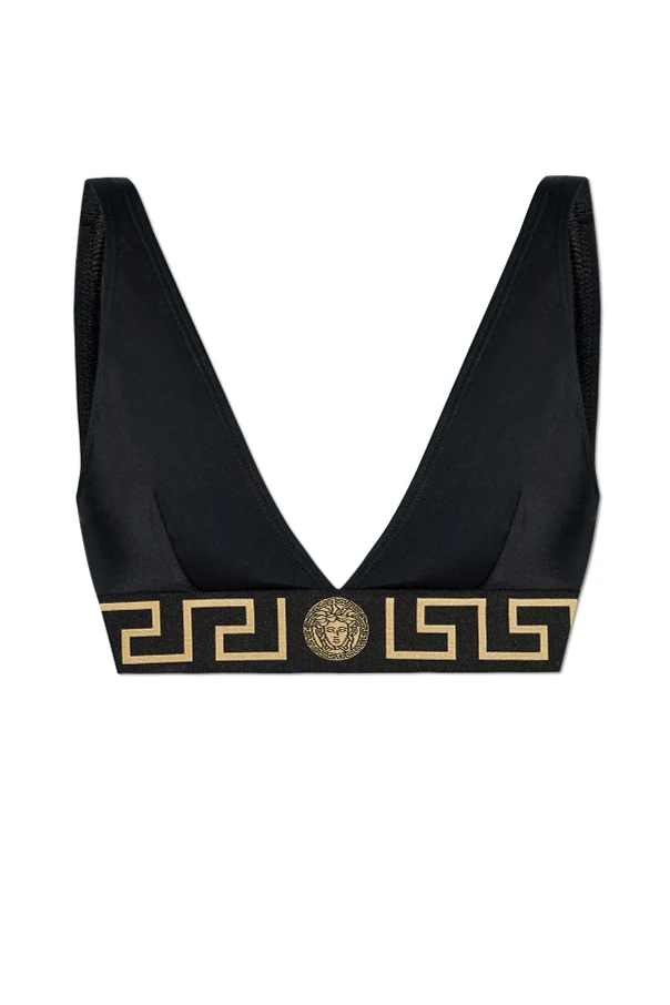 CZARNY Góra od kostiumu kąpielowego